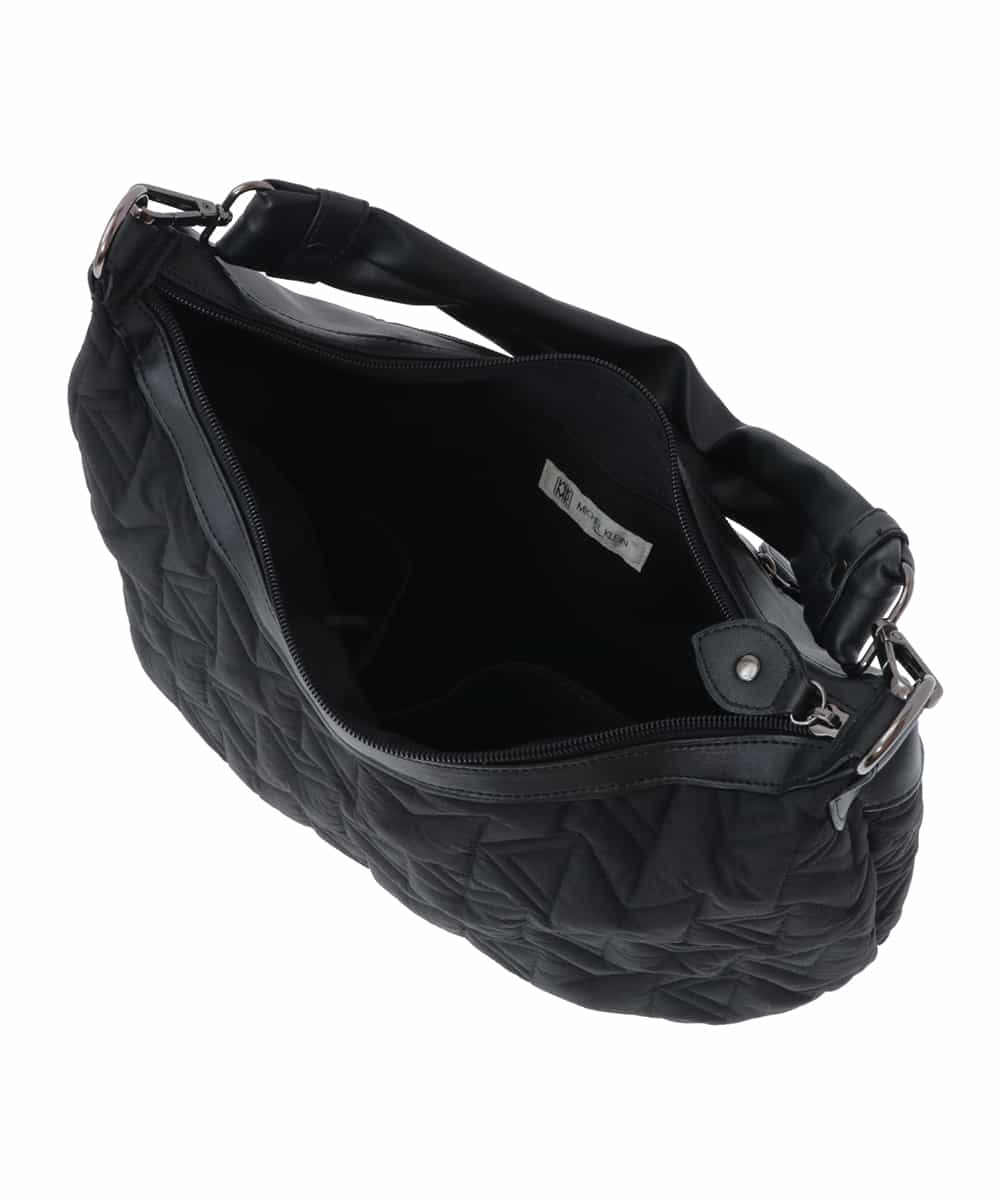 BPRAV02150 MK MICHEL KLEIN BAG(MK ミッシェルクラン バッグ) MKキルティングショルダーバッグ マスタード