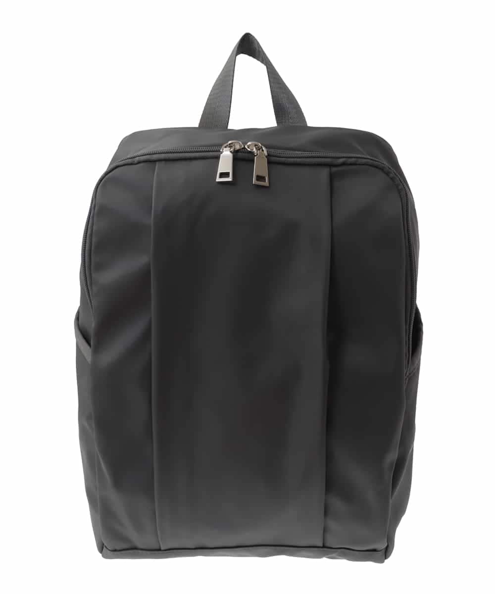 BPRAV02160 MK MICHEL KLEIN BAG(MK ミッシェルクラン バッグ) フロントタックコンパクトデザインリュック グレー