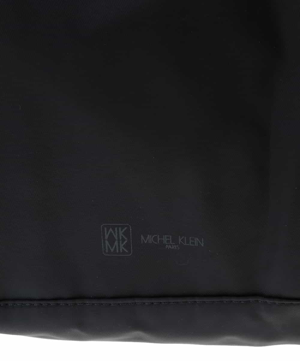 BPRAV03170 MK MICHEL KLEIN BAG(MK ミッシェルクラン バッグ) ダブルファスナーフロントタックリュック ブラック