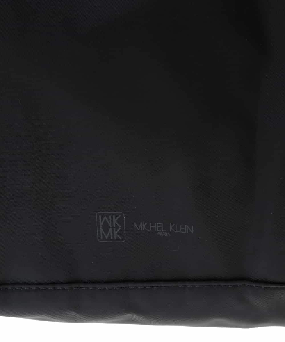 BPRAV03170 MK MICHEL KLEIN BAG(MK ミッシェルクラン バッグ) ダブルファスナーフロントタックリュック ブラック