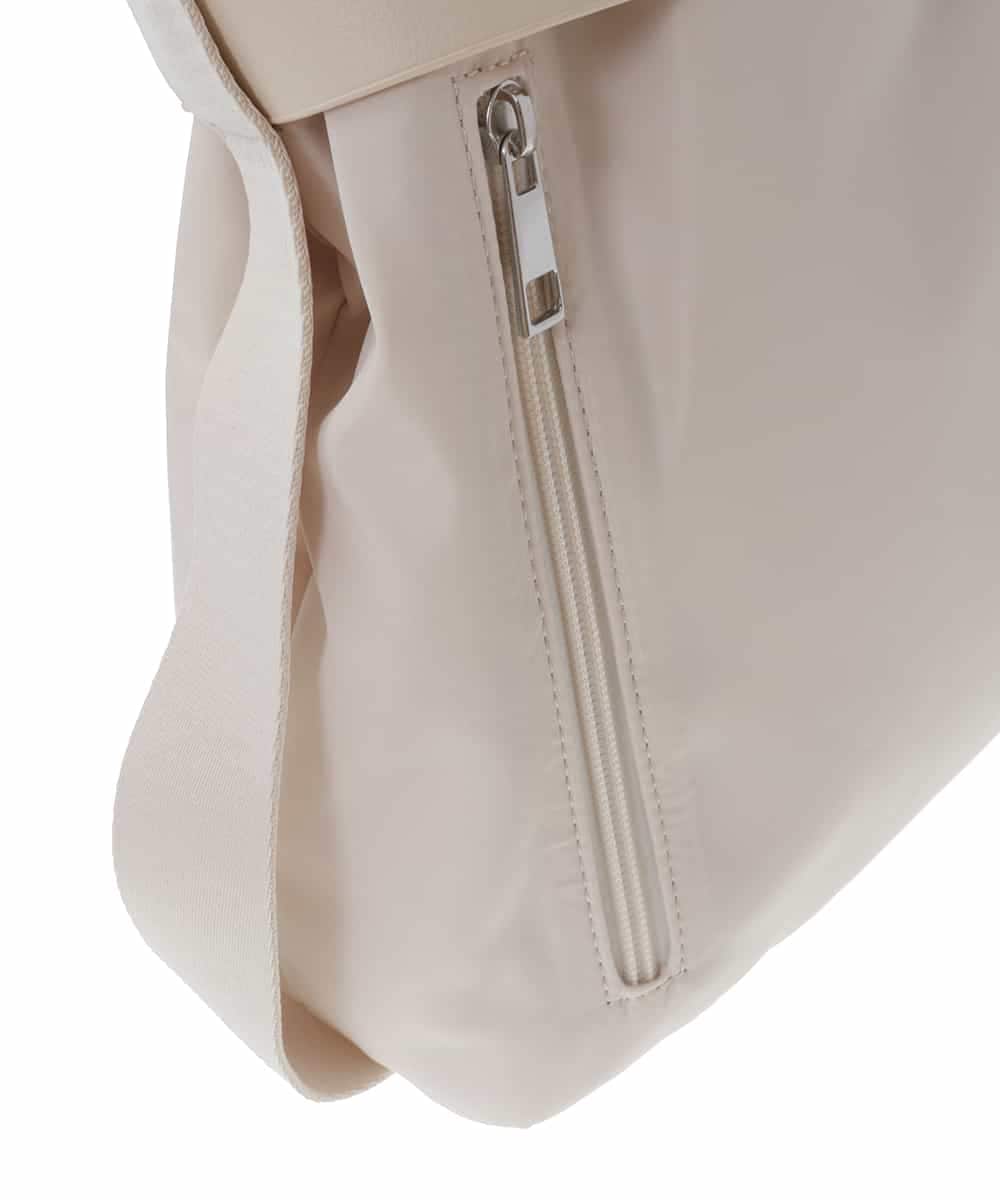 BPRAV06140 MK MICHEL KLEIN BAG(MK ミッシェルクラン バッグ) [2WAY]異素材デザインミニトートバッグ アイボリー