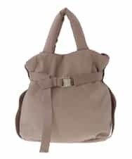 BPRAV06140 MK MICHEL KLEIN BAG(MK ミッシェルクラン バッグ) [2WAY]異素材デザインミニトートバッグ ベージュ