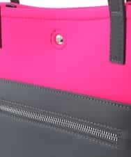 BPRAV07150 MK MICHEL KLEIN BAG(MK ミッシェルクラン バッグ) ダンボールビッグトートバッグ ピンク