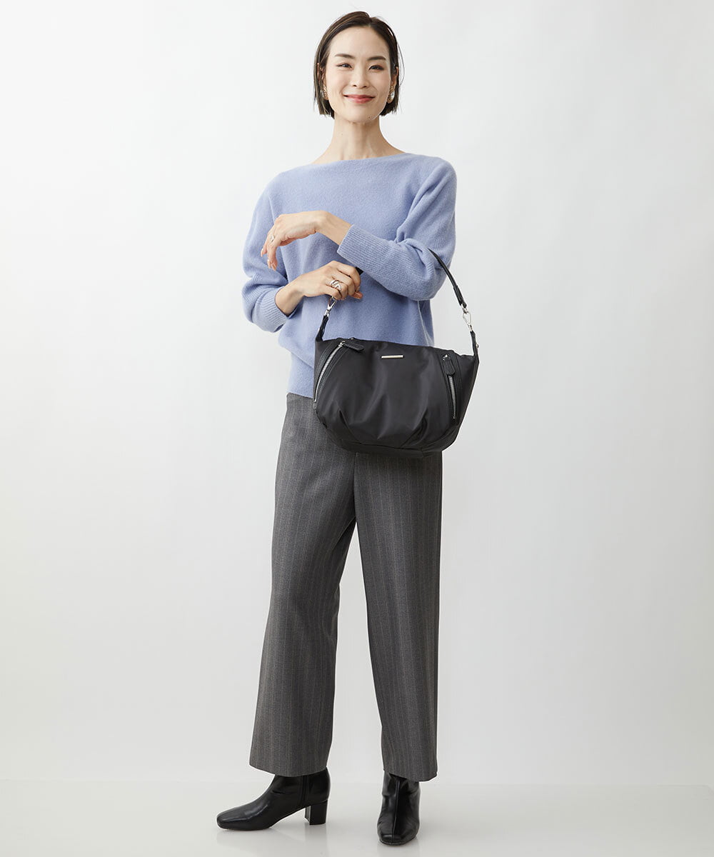 BPRAV12140 MK MICHEL KLEIN BAG(MK ミッシェルクラン バッグ) [2WAY]異素材ドッキングワンハンドルバッグ ベージュ