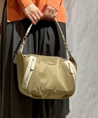 BPRAV12140 MK MICHEL KLEIN BAG [2WAY]異素材ドッキングワンハンドルバッグ