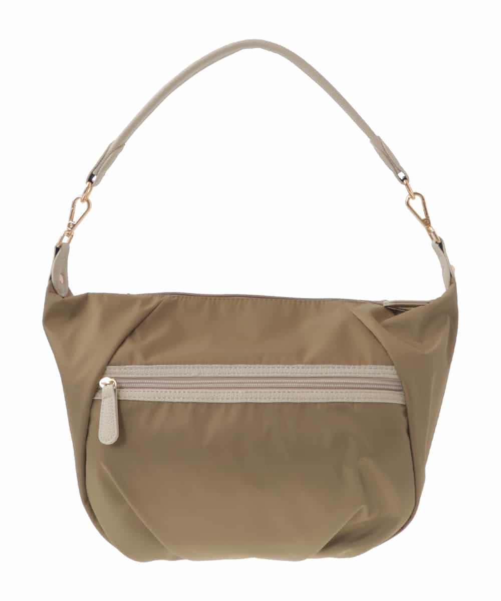 BPRAV12140 MK MICHEL KLEIN BAG(MK ミッシェルクラン バッグ) [2WAY]異素材ドッキングワンハンドルバッグ ベージュ