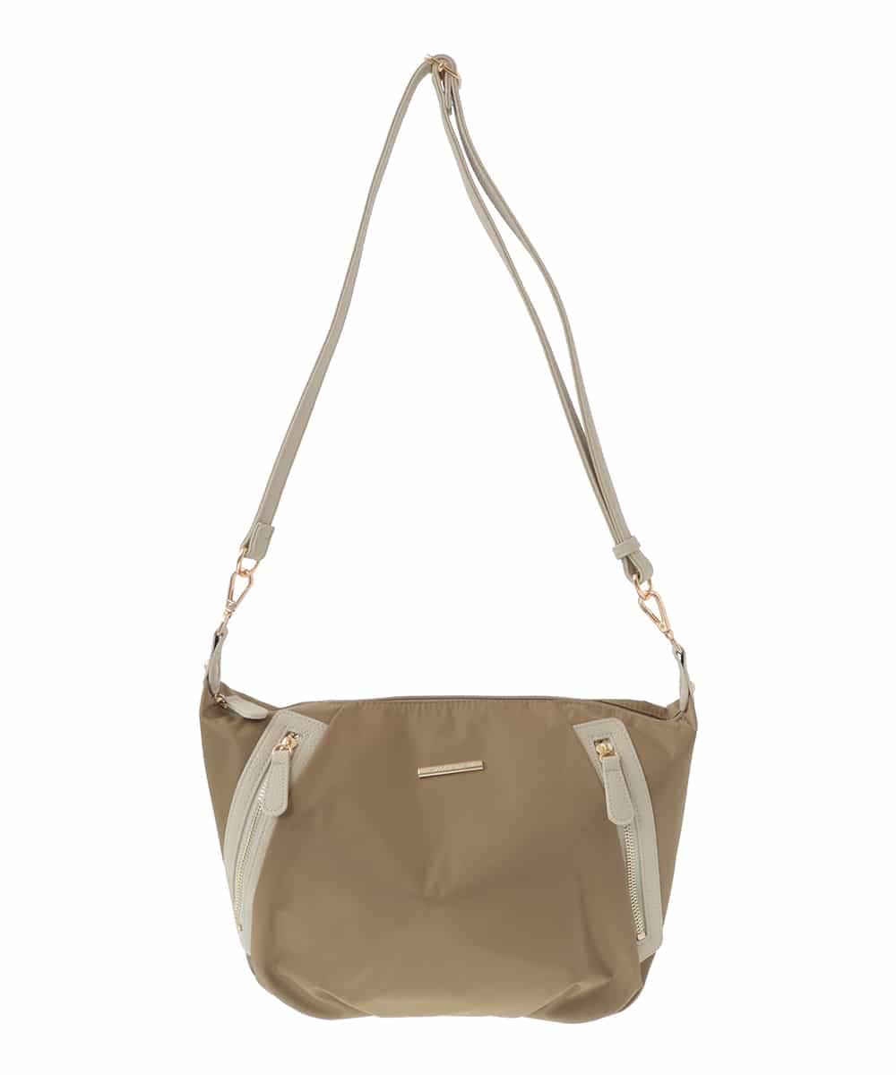 BPRAV12140 MK MICHEL KLEIN BAG(MK ミッシェルクラン バッグ) [2WAY]異素材ドッキングワンハンドルバッグ ベージュ