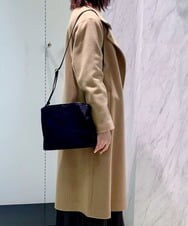 BPRAV21130 MK MICHEL KLEIN BAG(MK ミッシェルクラン バッグ) [軽量]合成皮革ジョイントショルダーバッグ ブラック