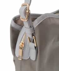 BPRAV21130 MK MICHEL KLEIN BAG(MK ミッシェルクラン バッグ) [軽量]合成皮革ジョイントショルダーバッグ イエロー