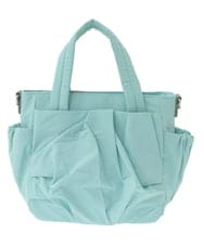 BPREA21150 MK MICHEL KLEIN BAG(MK ミッシェルクラン バッグ) [2WAY]タックデザインコンパクトトートバッグ イエロー