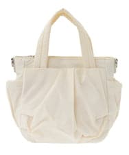 BPREA21150 MK MICHEL KLEIN BAG(MK ミッシェルクラン バッグ) [2WAY]タックデザインコンパクトトートバッグ イエロー