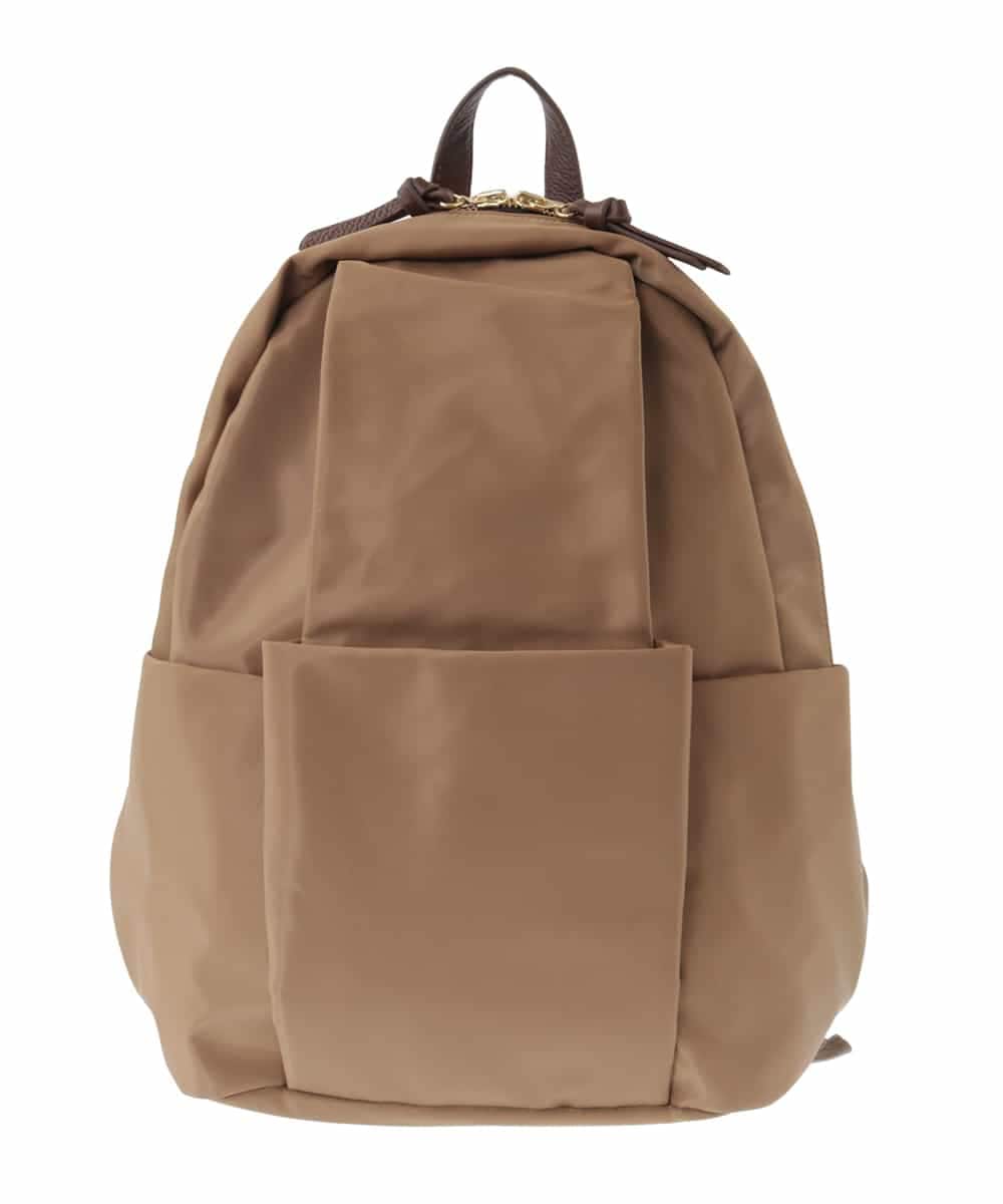 BPREA21170 MK MICHEL KLEIN BAG [撥水加工]タックデザインマルチポケットリュック