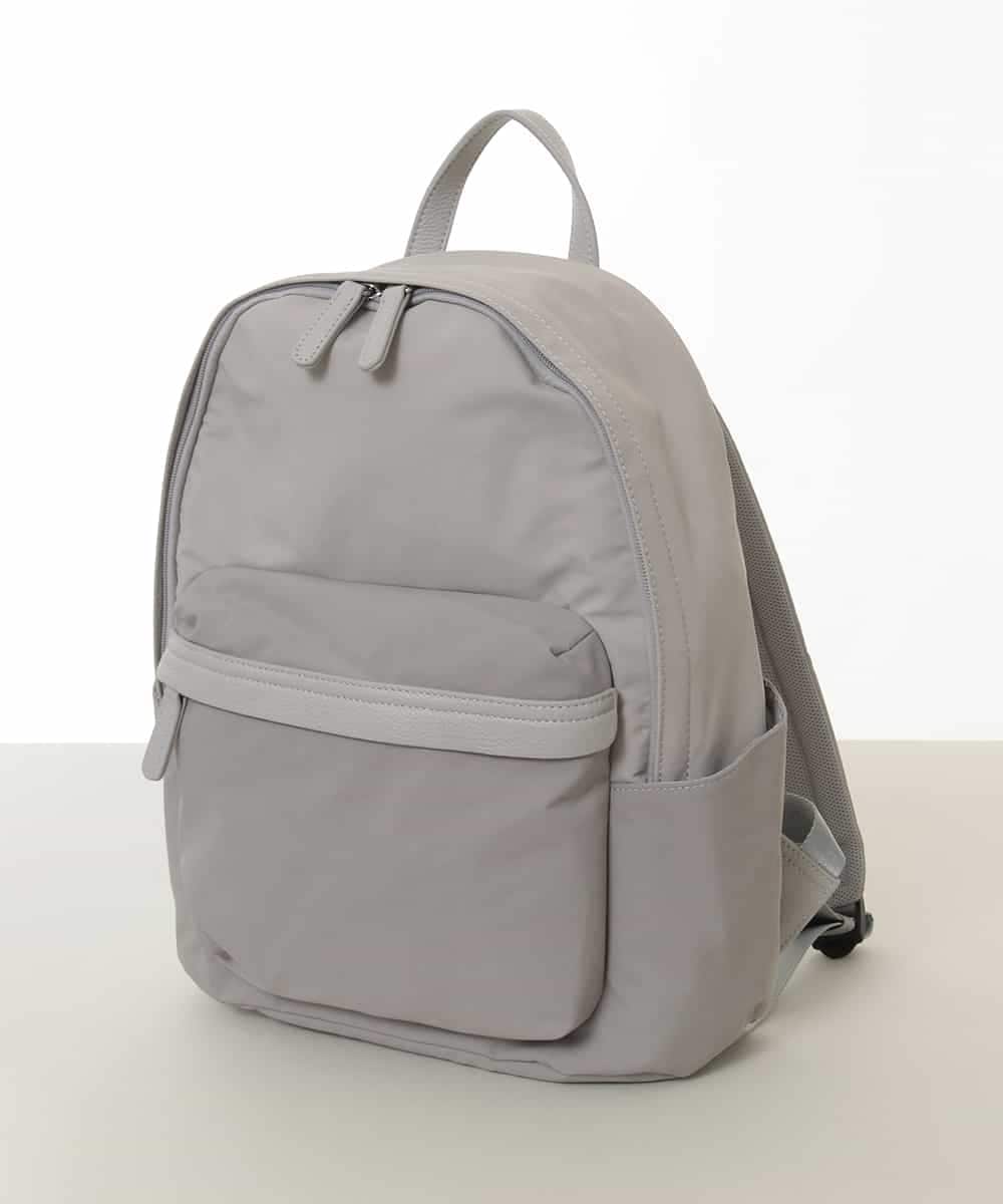 BPRED21170 MK MICHEL KLEIN BAG [軽量/A4収納可]異素材ジョイントナイロンリュックサック