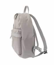 BPRED21170 MK MICHEL KLEIN BAG(MK ミッシェルクラン バッグ) [軽量/A4収納可]異素材ジョイントナイロンリュックサック グレー