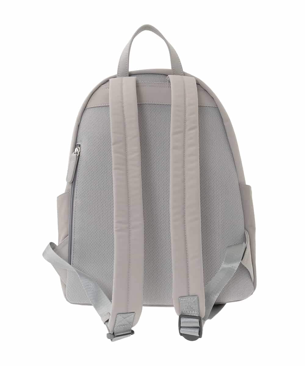 BPRED21170 MK MICHEL KLEIN BAG(MK ミッシェルクラン バッグ) [軽量/A4収納可]異素材ジョイントナイロンリュックサック グレー