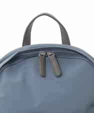 BPRED21170 MK MICHEL KLEIN BAG(MK ミッシェルクラン バッグ) [軽量/A4収納可]異素材ジョイントナイロンリュックサック グレー