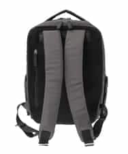 BPRED22180 MK MICHEL KLEIN BAG(MK ミッシェルクラン バッグ) [撥水/A4収納可]クッションポケット付きスクエアリュック グレー