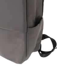 BPRED22180 MK MICHEL KLEIN BAG(MK ミッシェルクラン バッグ) [撥水/A4収納可]クッションポケット付きスクエアリュック グレー