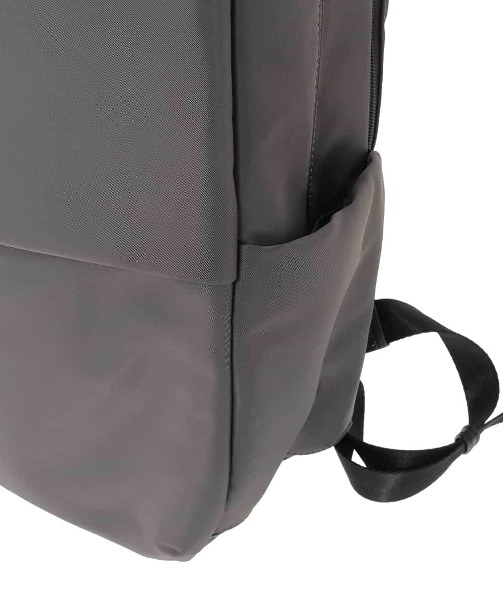 BPRED22180 MK MICHEL KLEIN BAG(MK ミッシェルクラン バッグ) [撥水/A4収納可]クッションポケット付きスクエアリュック グレー