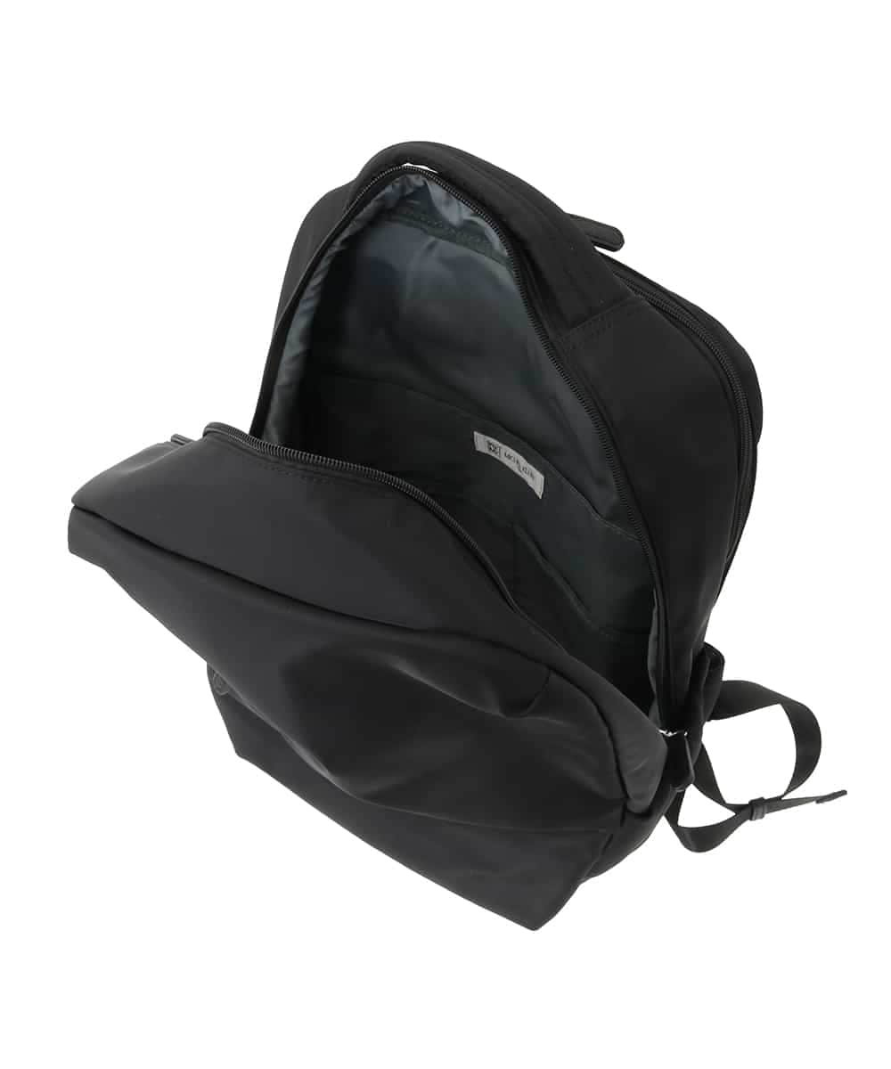 BPRED22180 MK MICHEL KLEIN BAG(MK ミッシェルクラン バッグ) [撥水/A4収納可]クッションポケット付きスクエアリュック グレー