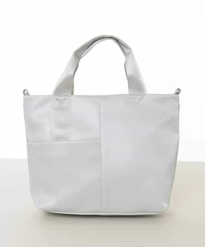 BPRED23150 MK MICHEL KLEIN BAG [2WAY]三層構造切り替えデザイントートバッグ