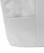 BPRED23150 MK MICHEL KLEIN BAG(MK ミッシェルクラン バッグ) [2WAY]三層構造切り替えデザイントートバッグ シルバー