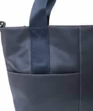 BPRED23150 MK MICHEL KLEIN BAG(MK ミッシェルクラン バッグ) [2WAY]三層構造切り替えデザイントートバッグ シルバー