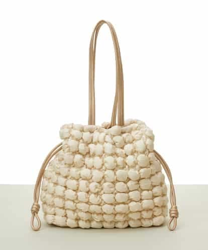 BPRES21150 MK MICHEL KLEIN BAG [2WAY]ポコポコキルティングトートバッグ
