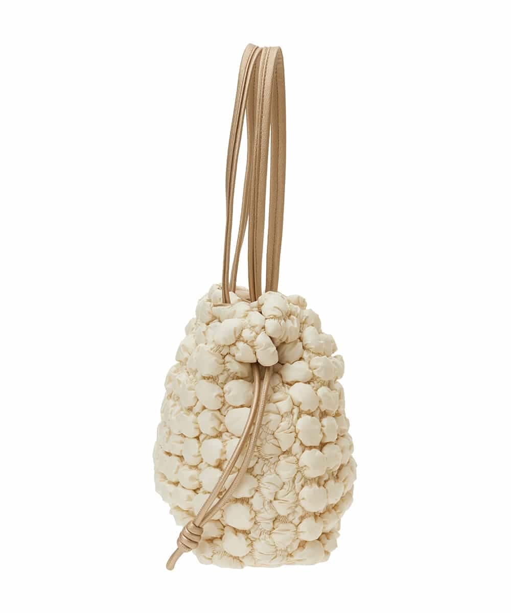 BPRES21150 MK MICHEL KLEIN BAG(MK ミッシェルクラン バッグ) [2WAY]ポコポコキルティングトートバッグ ベージュ