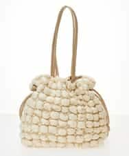 BPRES21150 MK MICHEL KLEIN BAG(MK ミッシェルクラン バッグ) [2WAY]ポコポコキルティングトートバッグ ベージュ