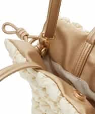 BPRES21150 MK MICHEL KLEIN BAG(MK ミッシェルクラン バッグ) [2WAY]ポコポコキルティングトートバッグ ベージュ