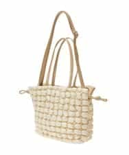 BPRES21150 MK MICHEL KLEIN BAG(MK ミッシェルクラン バッグ) [2WAY]ポコポコキルティングトートバッグ ベージュ