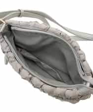 BPRES22150 MK MICHEL KLEIN BAG(MK ミッシェルクラン バッグ) ポコポコキルティングショルダーバッグ ライトグレー