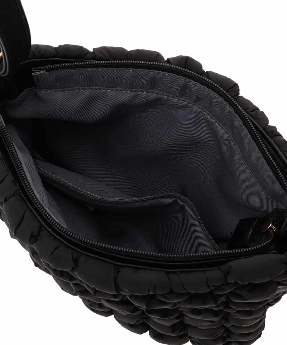 BPRES22150 MK MICHEL KLEIN BAG(MK ミッシェルクラン バッグ) ポコポコキルティングショルダーバッグ ライトグレー
