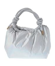 BPREV21140 MK MICHEL KLEIN BAG(MK ミッシェルクラン バッグ) 【2WAY】中綿入りクッションラウンドバッグ イエロー