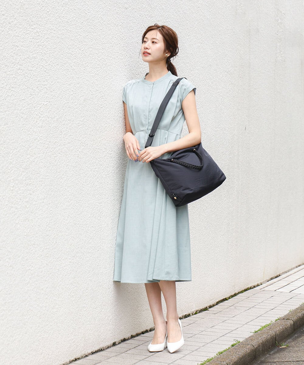 BPREV22150 MK MICHEL KLEIN BAG(MK ミッシェルクラン バッグ) [マルチウェイ]コードハンドルトートバッグ ライトブルー