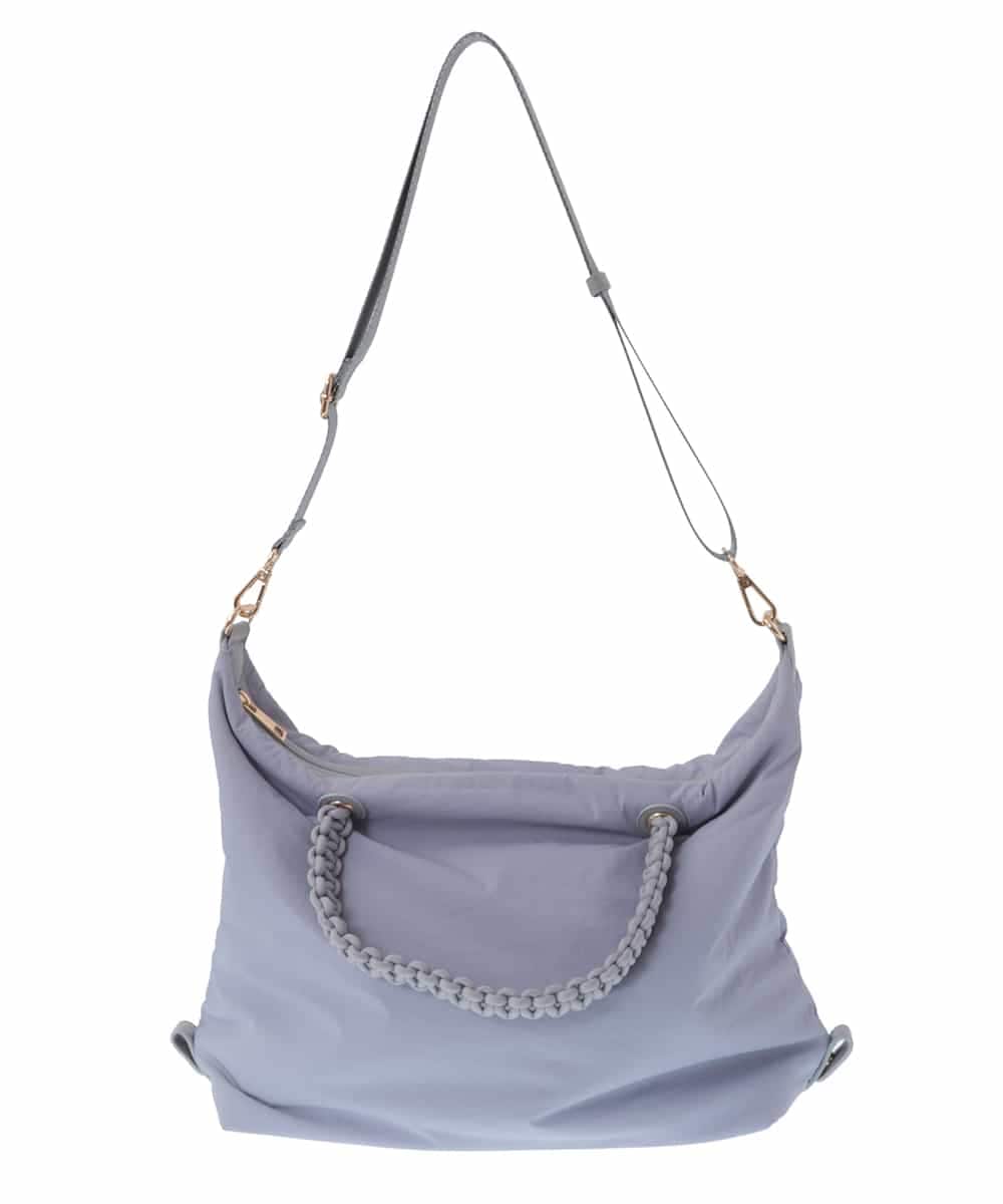 BPREV22150 MK MICHEL KLEIN BAG(MK ミッシェルクラン バッグ) [マルチウェイ]コードハンドルトートバッグ ライトブルー