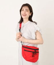 BPRGA42110 MK MICHEL KLEIN BAG(MK ミッシェルクラン バッグ) [超軽量]ソフトタッチパッカブルショルダーバッグ レッド