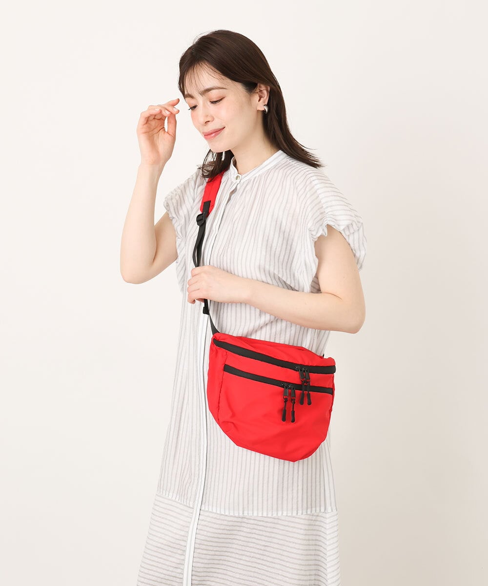 BPRGA42110 MK MICHEL KLEIN BAG(MK ミッシェルクラン バッグ) [超軽量]ソフトタッチパッカブルショルダーバッグ マスタード