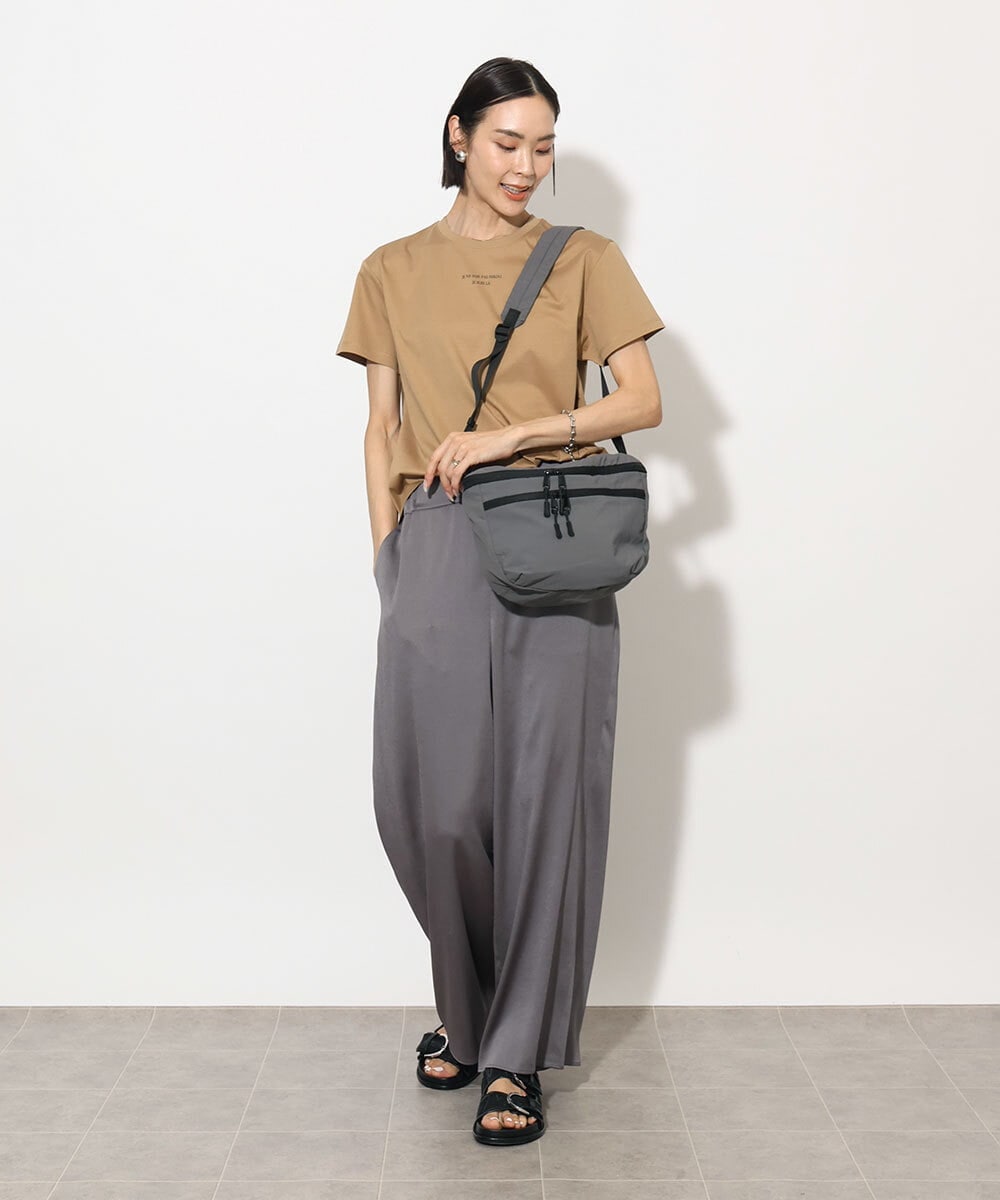 BPRGA42110 MK MICHEL KLEIN BAG(MK ミッシェルクラン バッグ) [超軽量]ソフトタッチパッカブルショルダーバッグ マスタード