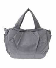 BPRGA43160 MK MICHEL KLEIN BAG(MK ミッシェルクラン バッグ) [2WAY/A4収納可]スター柄タックデザイントートバッグ グレー