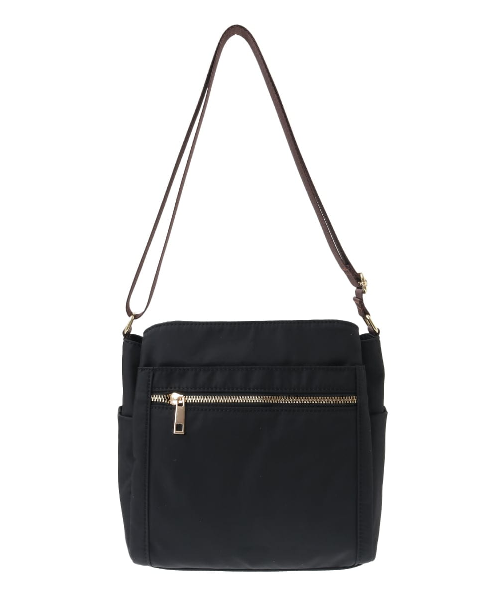 BPRGA61140 MK MICHEL KLEIN BAG(MK ミッシェルクラン バッグ) [軽量]サイドポケットスクエアショルダーバッグ ピンク