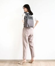 BPRGA62160 MK MICHEL KLEIN BAG(MK ミッシェルクラン バッグ) [3WAY/撥水加工]異素材MIXナイロンリュック ライトブルー