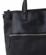 BPRGA62160 MK MICHEL KLEIN BAG(MK ミッシェルクラン バッグ) [3WAY/撥水加工]異素材MIXナイロンリュック ライトブルー