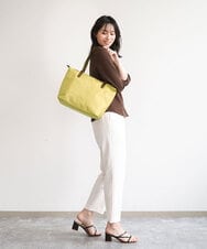 BPRGD30170 MK MICHEL KLEIN BAG(MK ミッシェルクラン バッグ) [A4収納可]レザーポイント軽量トートバッグ イエロー