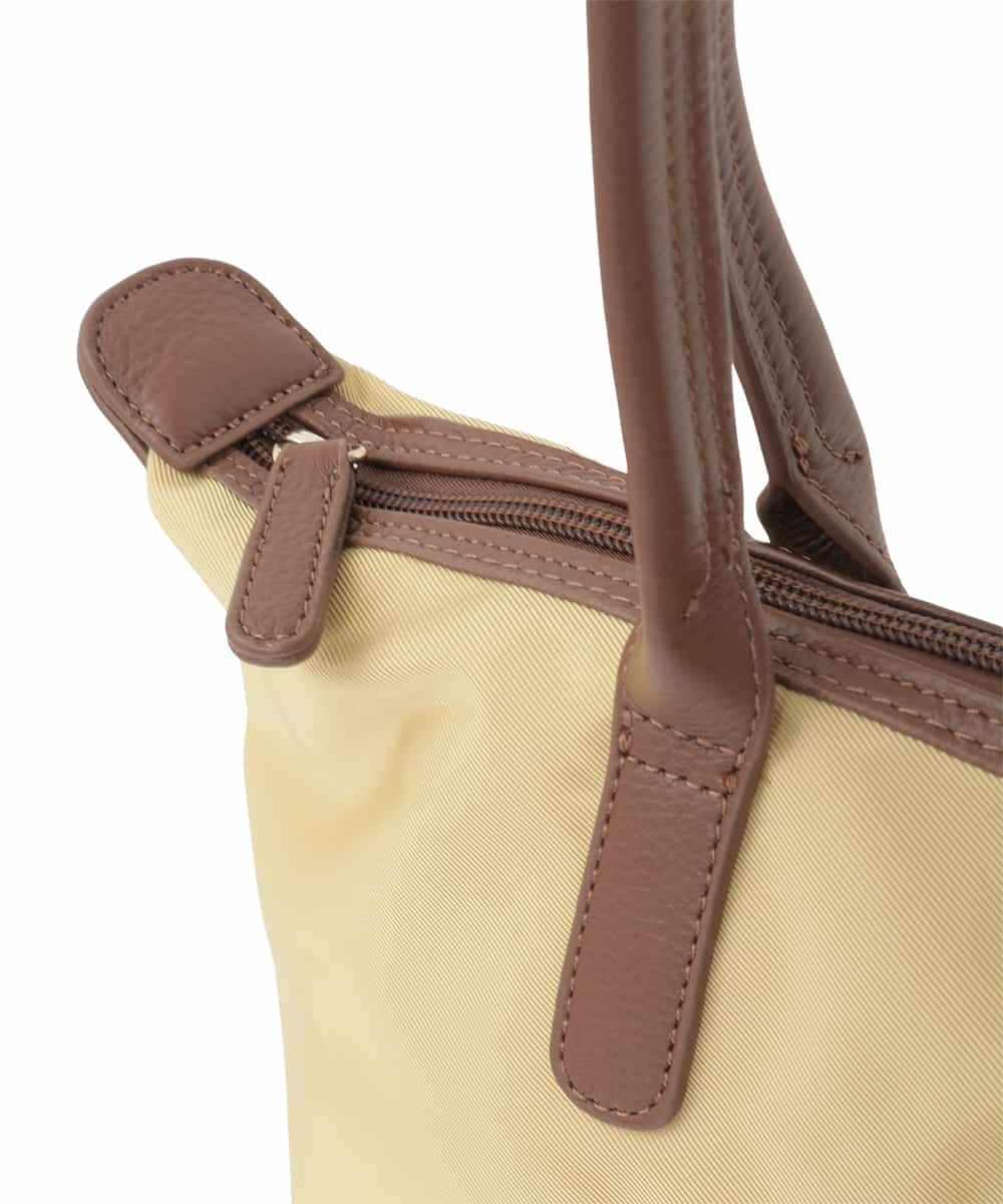 BPRGD30170 MK MICHEL KLEIN BAG(MK ミッシェルクラン バッグ) レザーポイント軽量トートバッグ イエロー