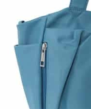 BPRGD31150 MK MICHEL KLEIN BAG(MK ミッシェルクラン バッグ) [2WAY/撥水]多機能ポケットタックデザイントートバッグ ベージュ