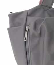 BPRGD31150 MK MICHEL KLEIN BAG(MK ミッシェルクラン バッグ) [2WAY/撥水]多機能ポケットタックデザイントートバッグ ベージュ