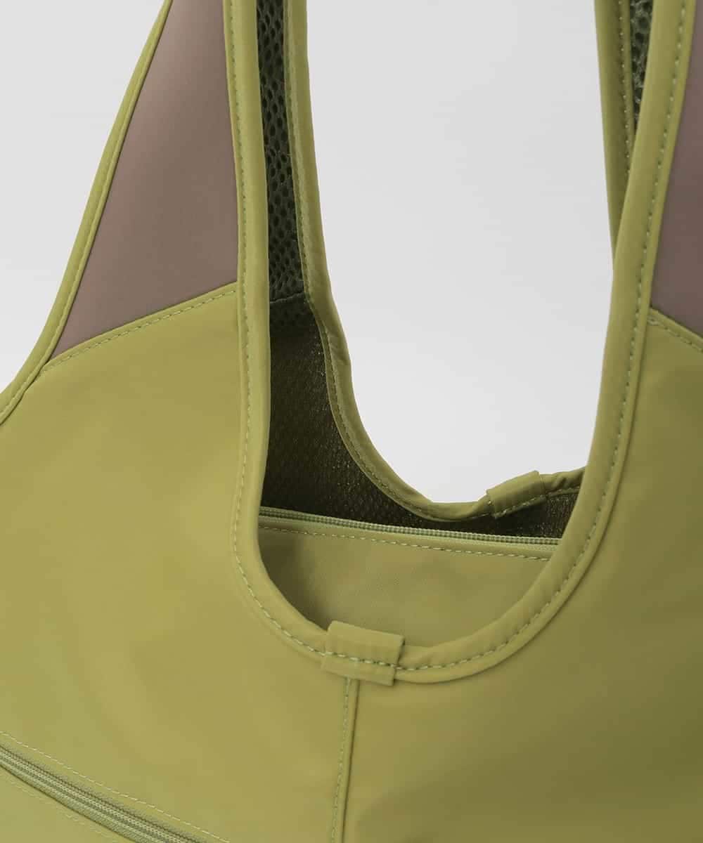 BPRGD42160 MK MICHEL KLEIN BAG(MK ミッシェルクラン バッグ) [撥水/2WAY]くり手トラベルバッグ グリーン