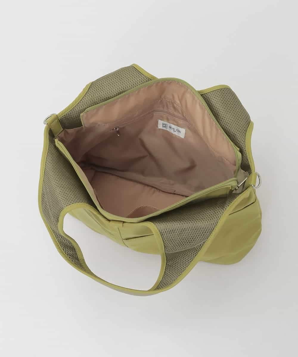 BPRGD42160 MK MICHEL KLEIN BAG(MK ミッシェルクラン バッグ) [撥水/2WAY]くり手トラベルバッグ グリーン